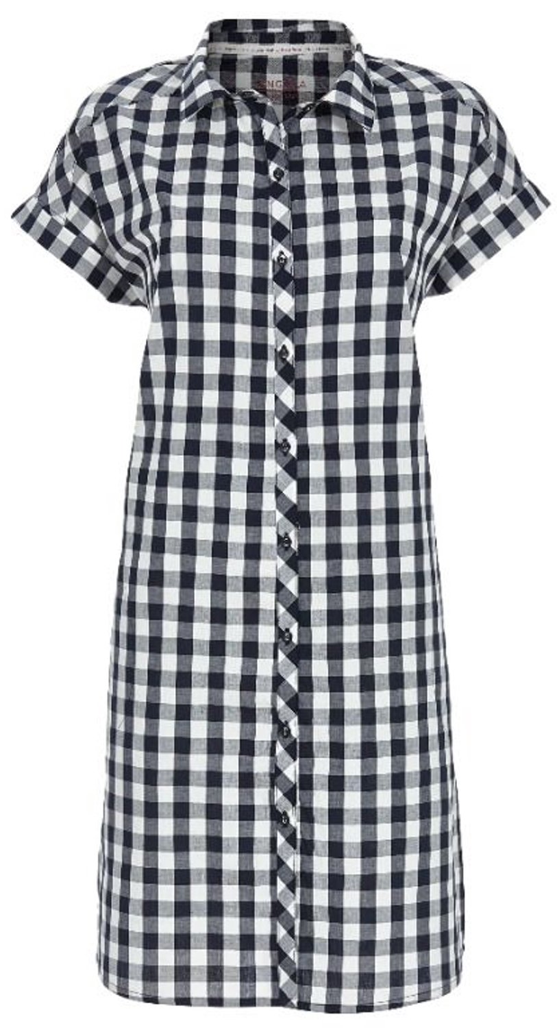 Ringella Doorknoop nachthemd 6226006 282 Blue navy motief