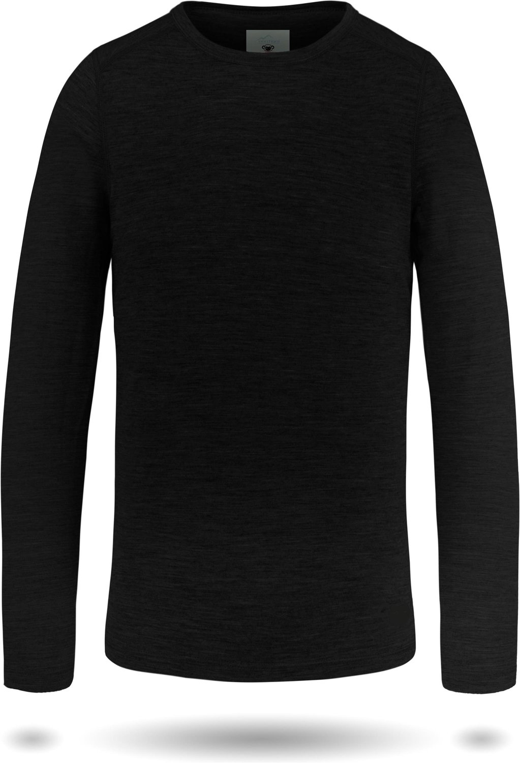 Kinder-shirt met lange mouwen van merinowol „Broome“