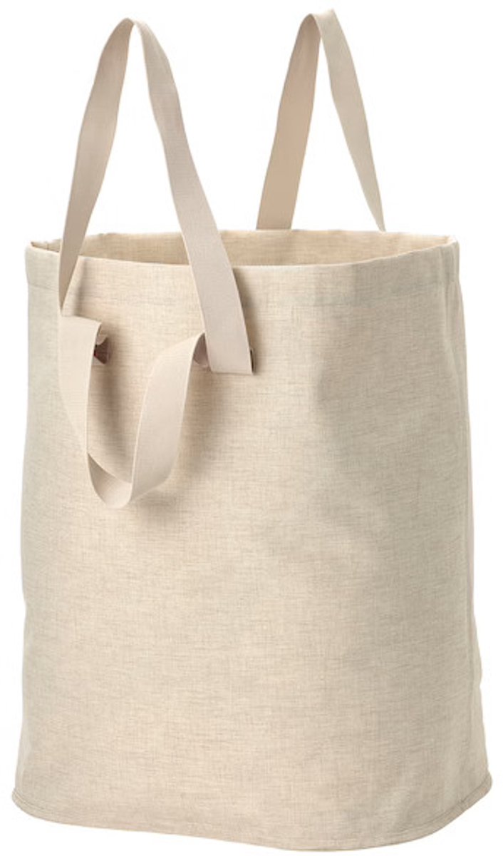 IKEA PURRPINGLA Waszakorf/Boodschappentas Beige 100L