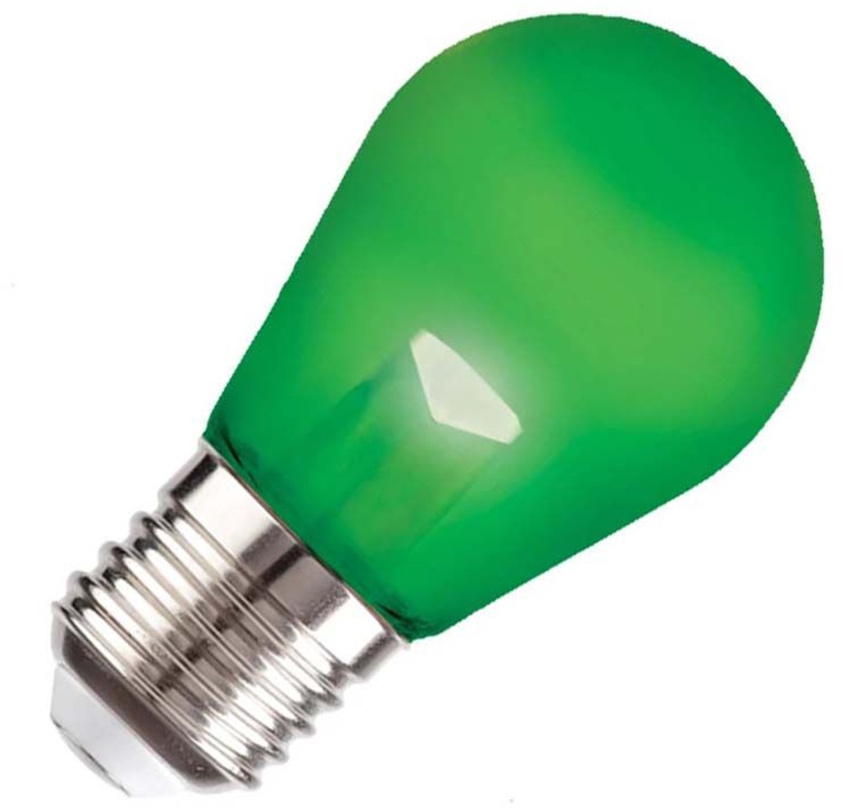 Lighto | LED filament | Grote fitting E27 | Groen | Kogellamp | 45mm | 2W | Dimbaar | Geschikt voor prikkabel