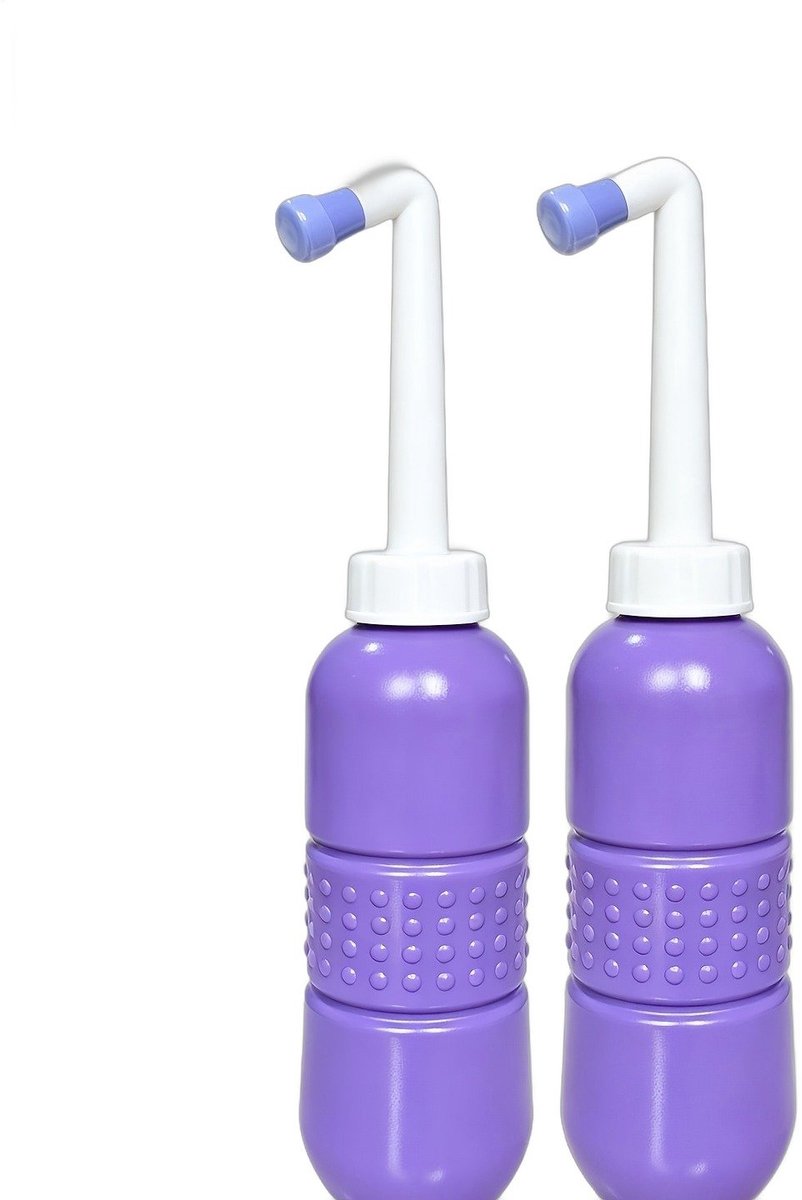 Currero Peri Bottle - Postpartum Fles - Spoelfles - Vaginale Douche - Bidetfles - 500ml - Kraamverzorging - Reisformaat