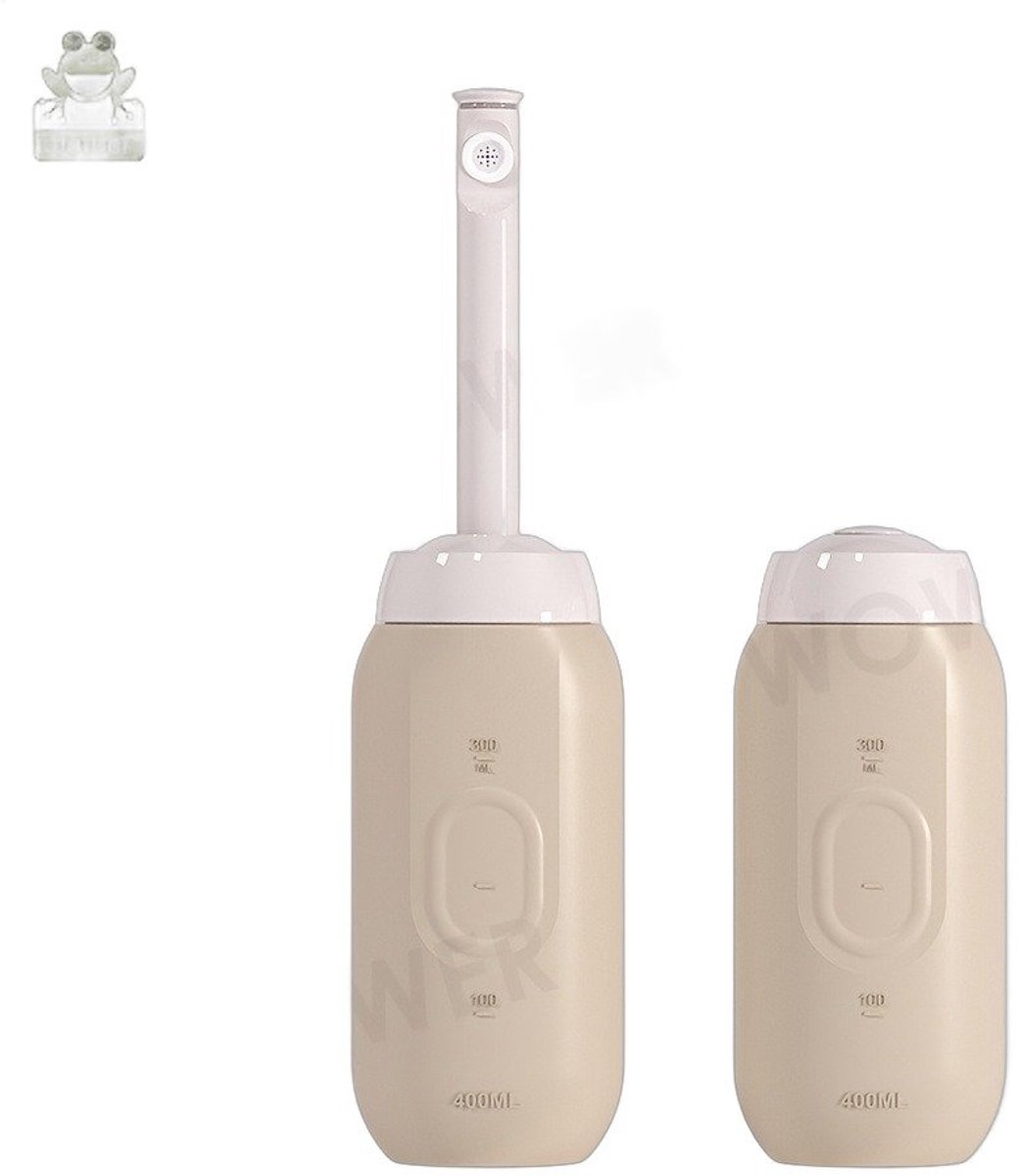 Currero Peri Bottle - Postpartum Fles - Spoelfles - Vaginale Douche - Bidetfles - 500ml - Kraamverzorging - Reisformaat