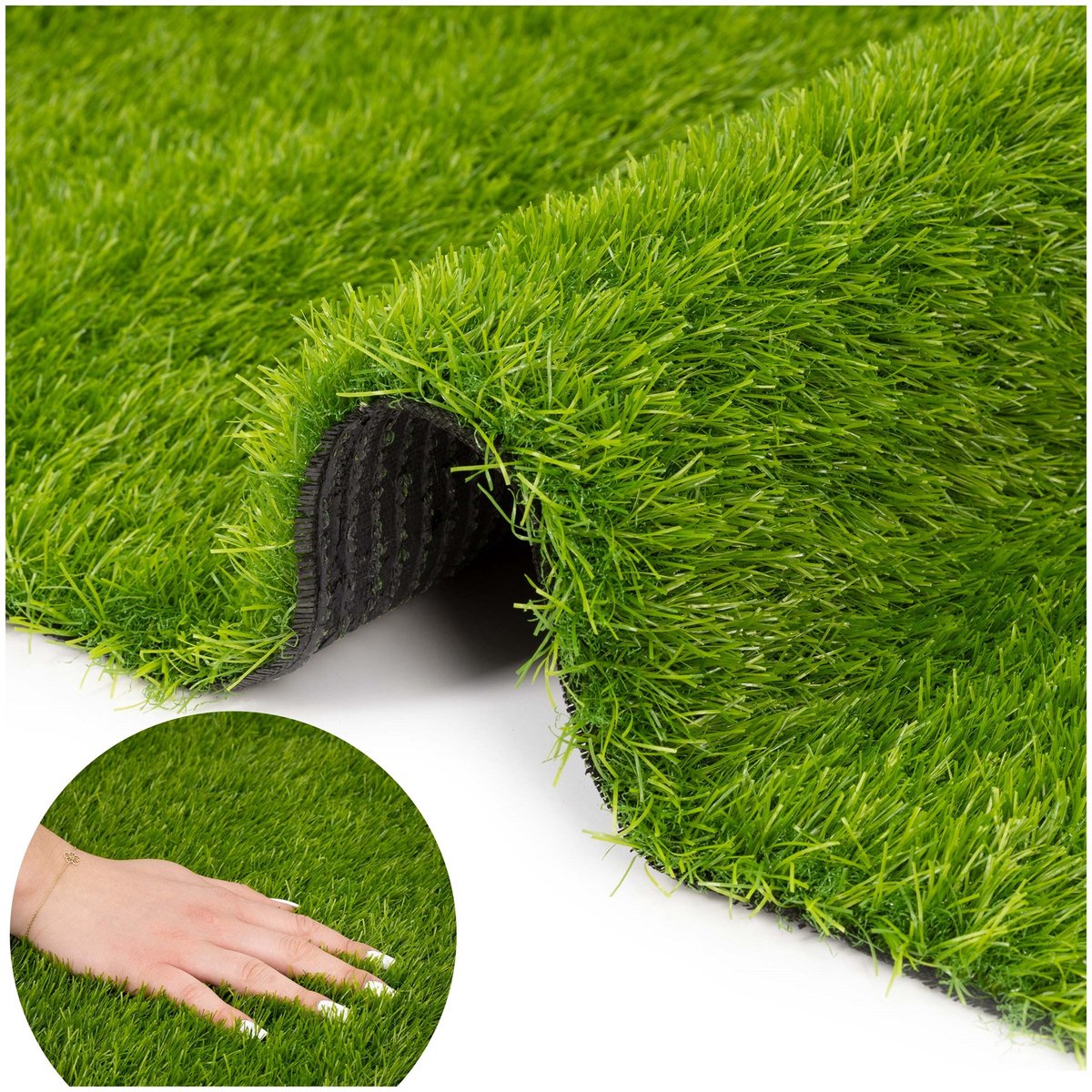 Kunstgras 32mm Groen Rol 2m x 1m - Balkon, Terras, Tuin