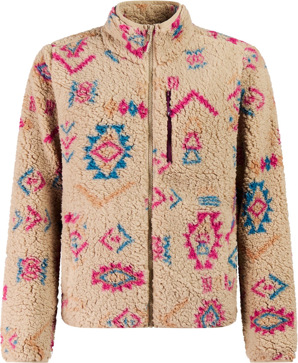 Protest PRTPayton Vest Dames Fleece Rits Met zakken Paars