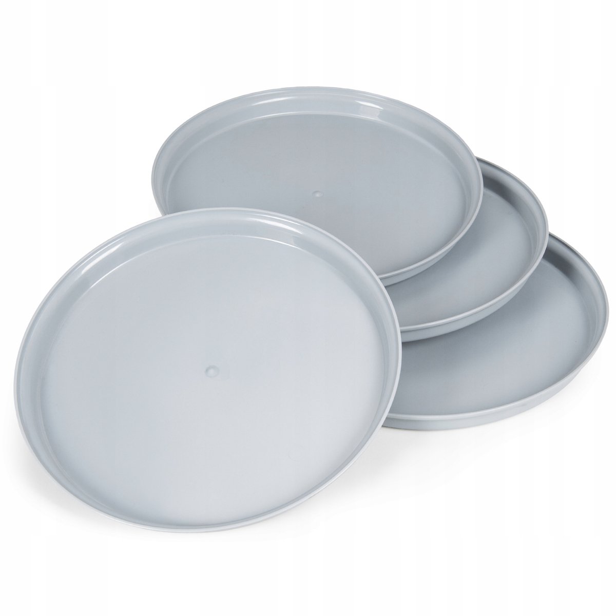 Set van 4 grijze herbruikbare kampeertafels, BPA-vrij