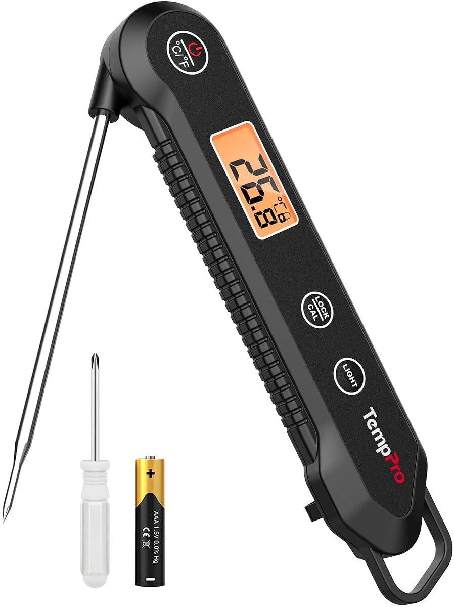 Thermometer - Waterdicht - TempPro Vleesthermometer