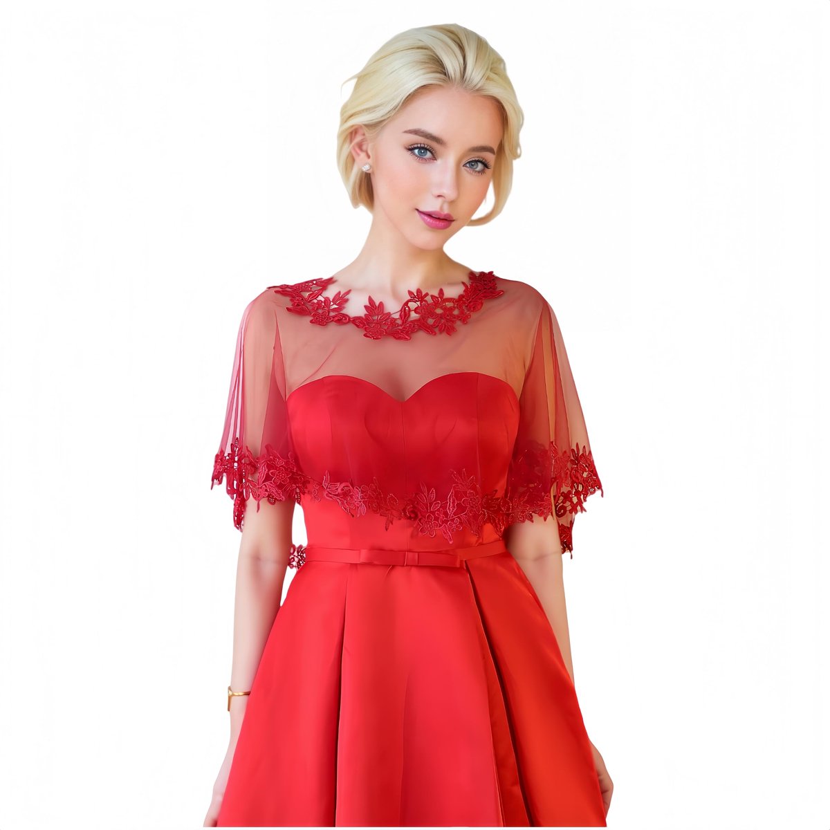 Dames Chiffon Sjaals en Wraps voor Bruiloften,Bruidsmeisjes,Proms & Feesten - Sluiers,Capes,Stola's en Sjaals Een maat