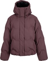 Brunotti - Wave Winterjas Dames - Raisin - Regenjas - Waterdicht - Baloon fit - 10K Waterproof - XL