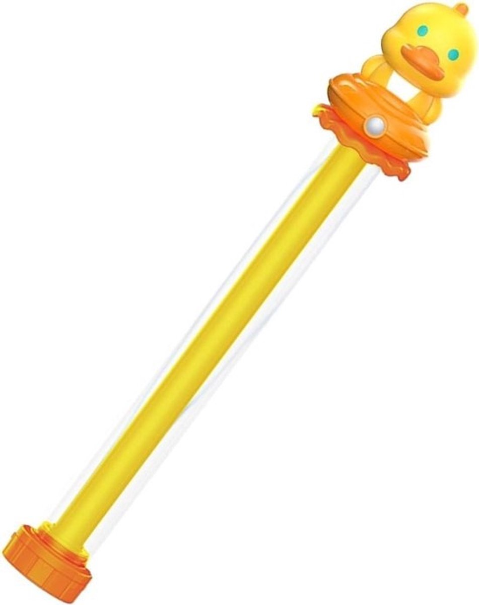 Watersproeier Kinderen - Waterkanon Speelgoed - Buiten Spelen - 4 Sproei Modi - 43 cm - Gele Eend
