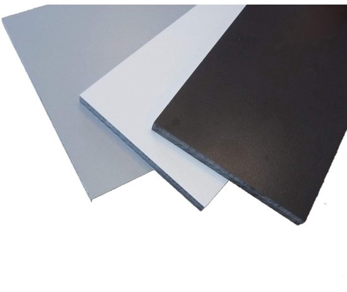 Gevelplaat Balkonplaat - HPL Plaat - Buitenafwerking - UV-bestendig Hoge Druk - 100x50x06cm - Grafiet Grijs
