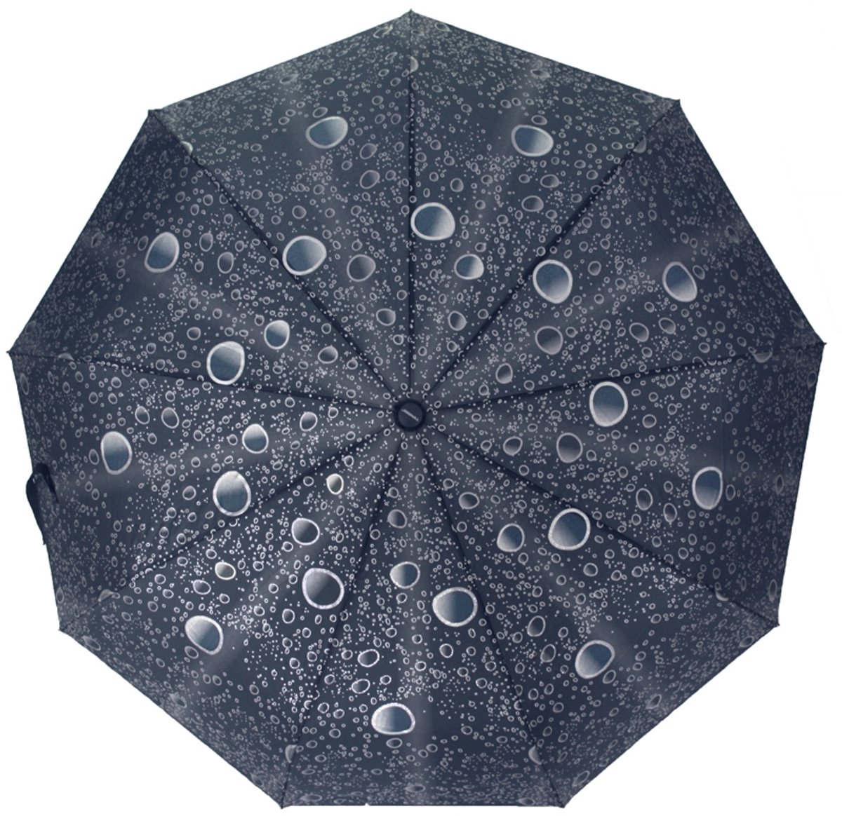 Tiross Automatische Vouwparaplu met Hoes - Blauw TS1511