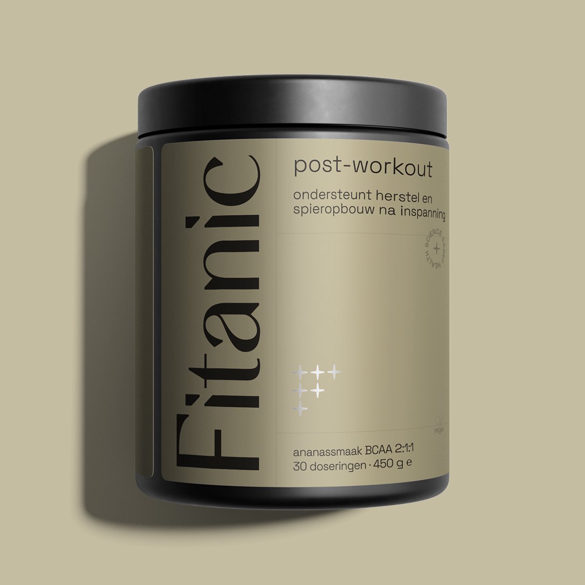 BCAA 2:1:1 - 5000 mg per Dosering - Raspberry - 450 g - Vegan - Fitanic