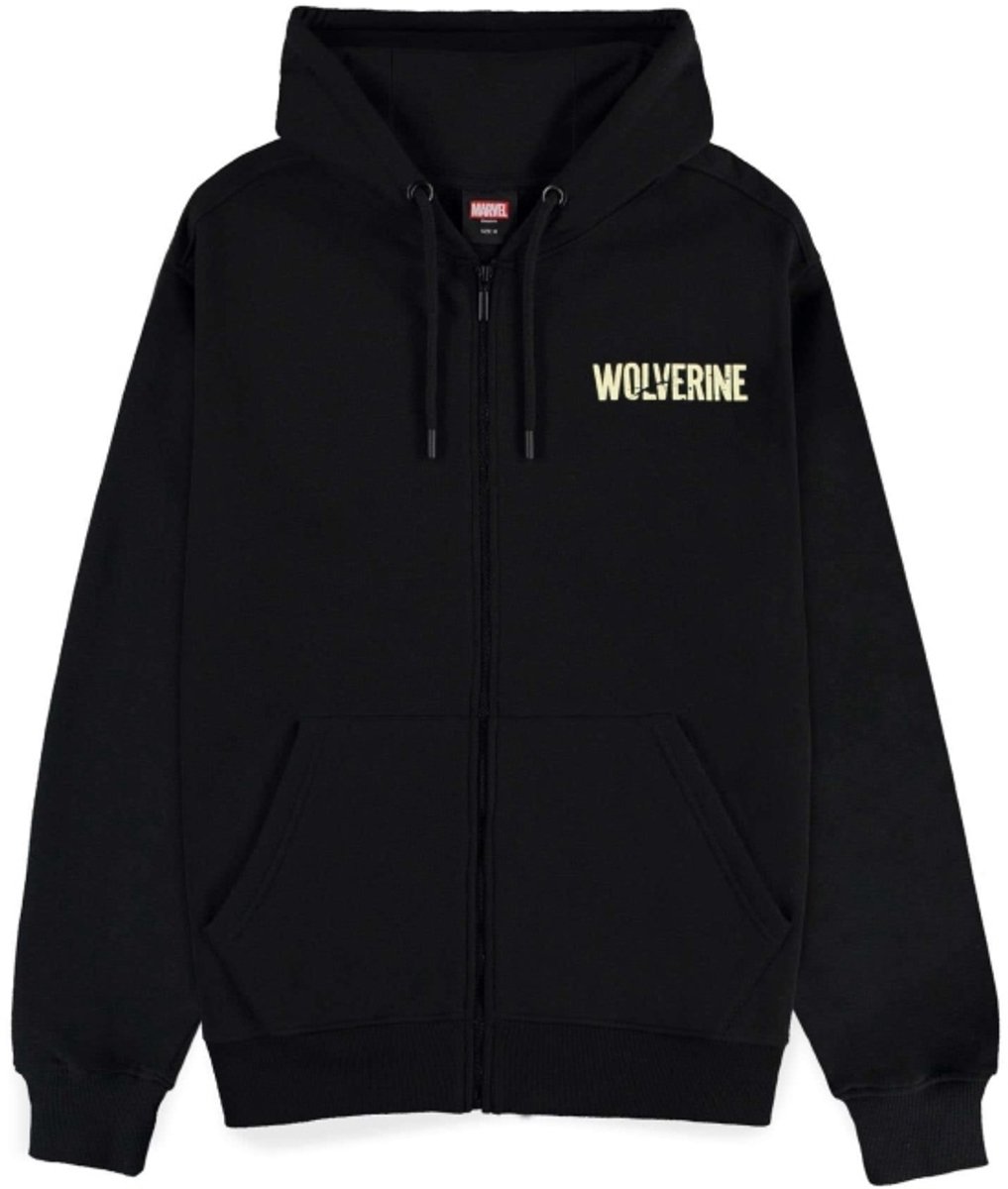 Marvel Wolverine - Wolverine Vest met capuchon - 2XL - Zwart