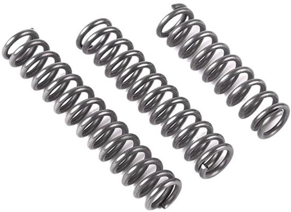 Drukveer - Precisieveer Spiraalveer - Apparaten Reparatie - Zeer Elastisch Staal - 10 mm 10 stuks - Zilver