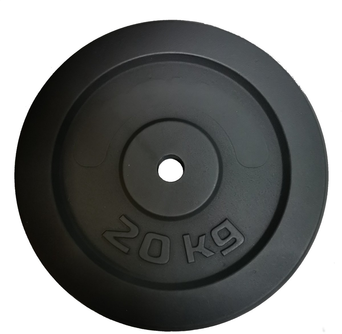 Merkloos gietijzeren gewicht 20kg, 28mm gatdiameter