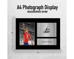 HWC Trading Lamine Yamal Spain Geschenken Afgedrukt Gesigneerde Handtekening Foto Voor Voetbalfans En - ShopVlot