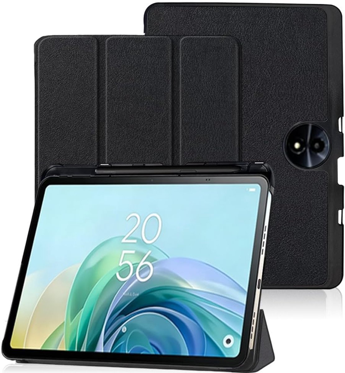 Compatibel voor TCL TAB 11 Gen 2 Model 9465X 11 INCH Tablethoes, Volledige Dekking Ultra Slim PU Lederen Beschermhoes - ShopVlot