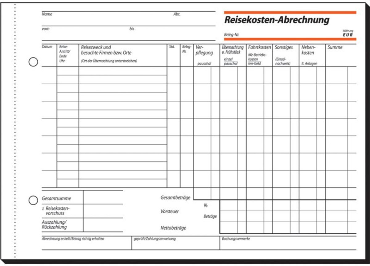 sigel formulierboek urenregistratie, A6 dwars, 50 vel