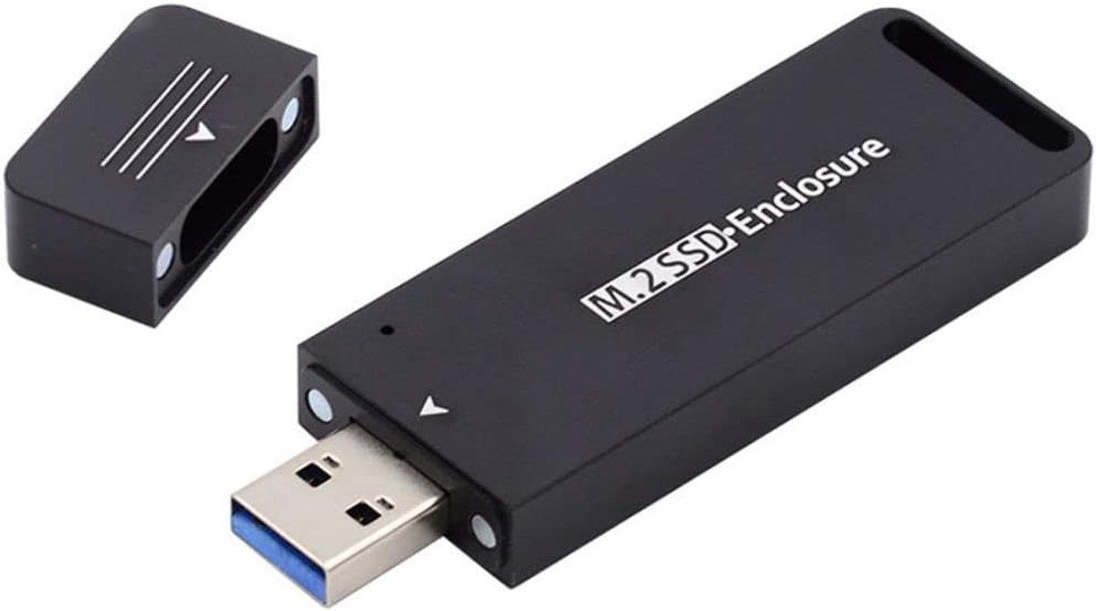 chenyang M.2 to USB 3.1 Adapter, NVME M-Key M.2 NGFF SATA SSD to USB 3.0 Type A Converter Adapter RTL9210B Chipset - ShopVlot