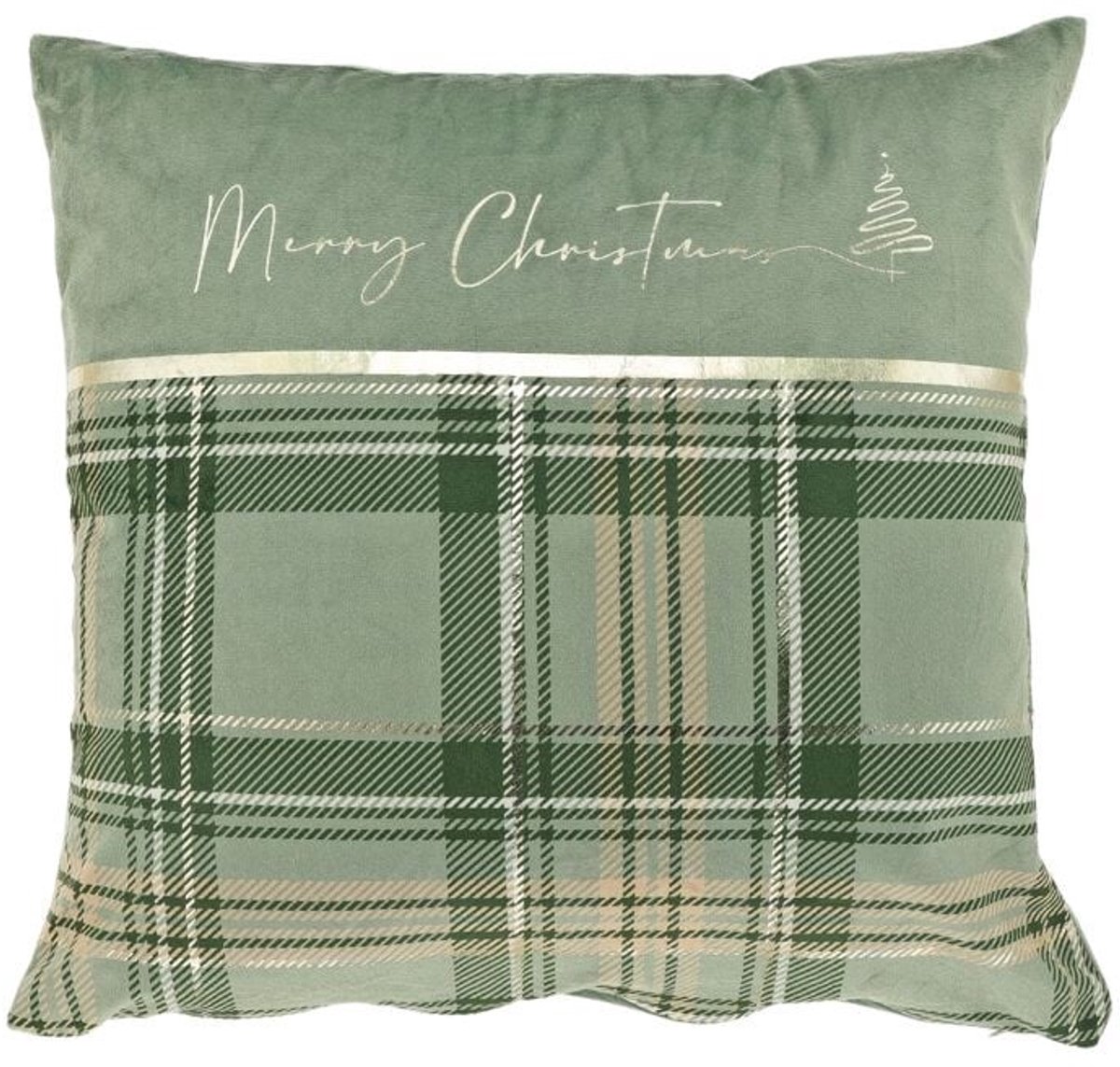 Unique Living Sierkussen Celest - 45x45cm - Groen