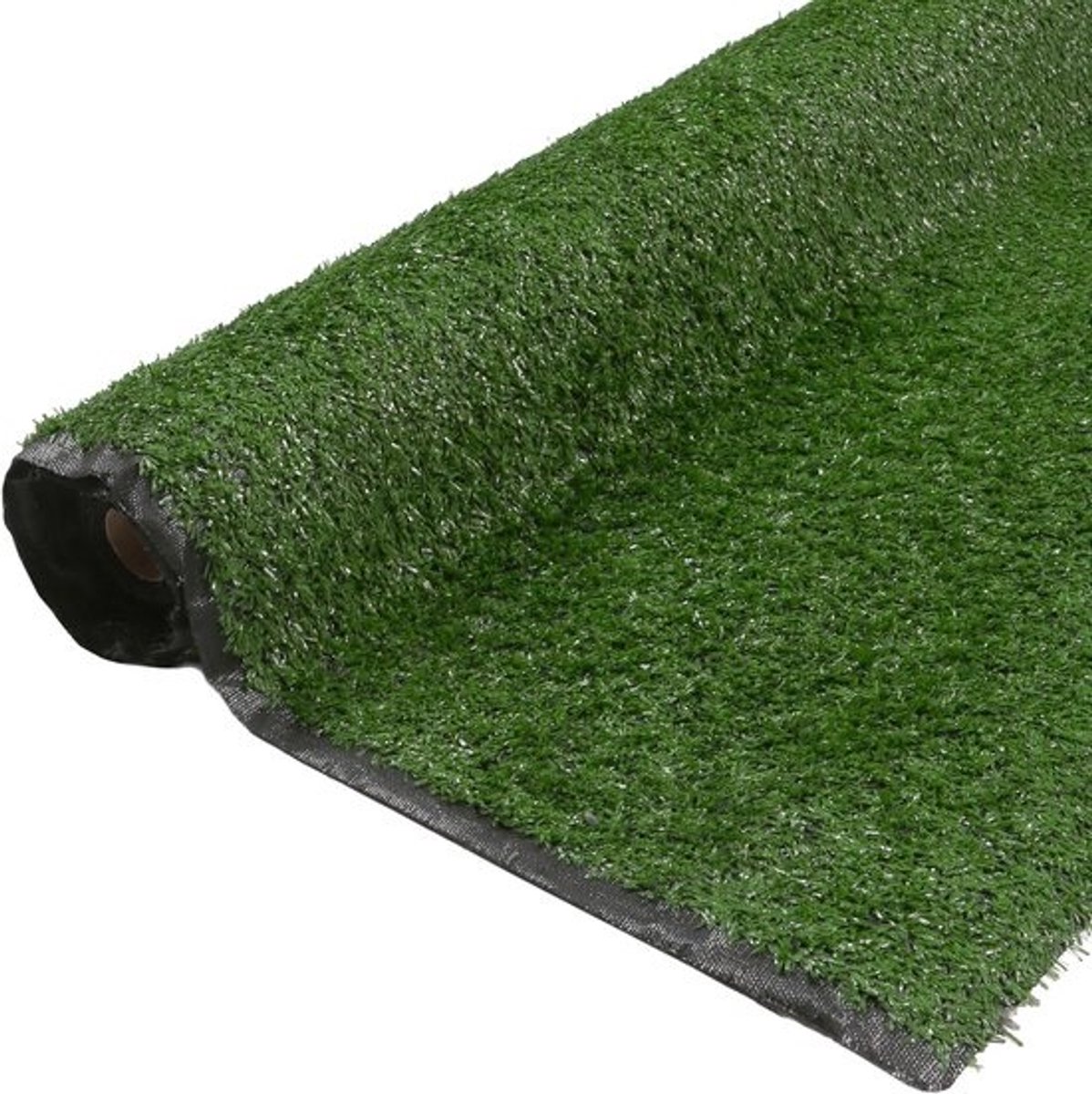 Kunstgras voor de tuin - Grasmat voor buiten - Voor balkon en terras - Natuurlijke uitstraling - 1 x 5 meter - Groen
