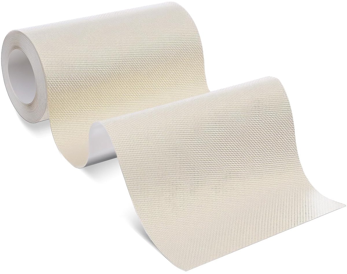 Nylon reparatiepatches, 10 x 180 cm, patches, zelfklevend, stof, beige - ShopVlot