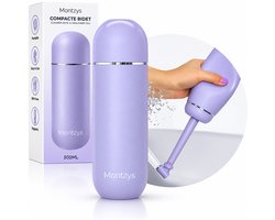 Montzys® Mobiele Bidet - Peri Bottle - Vaginale Douche WC - Postpartum Spoelfles - Handdouche - Compact & Overal Naar Mee Te Nemen