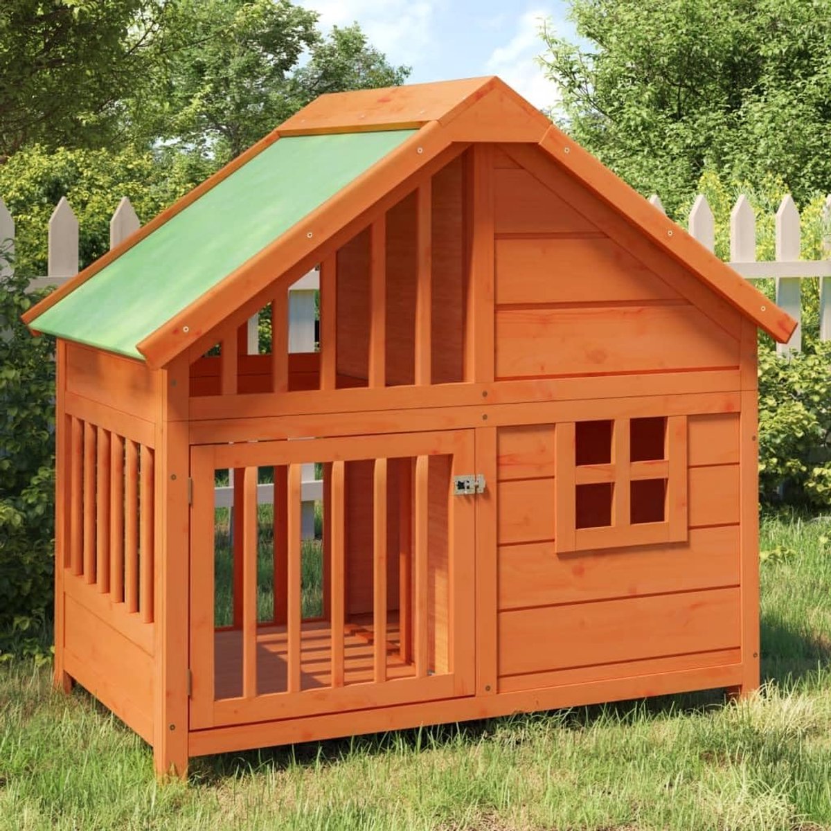 Massief grenenhout, 96 x 60,5 x 87 cm, outdoor huis