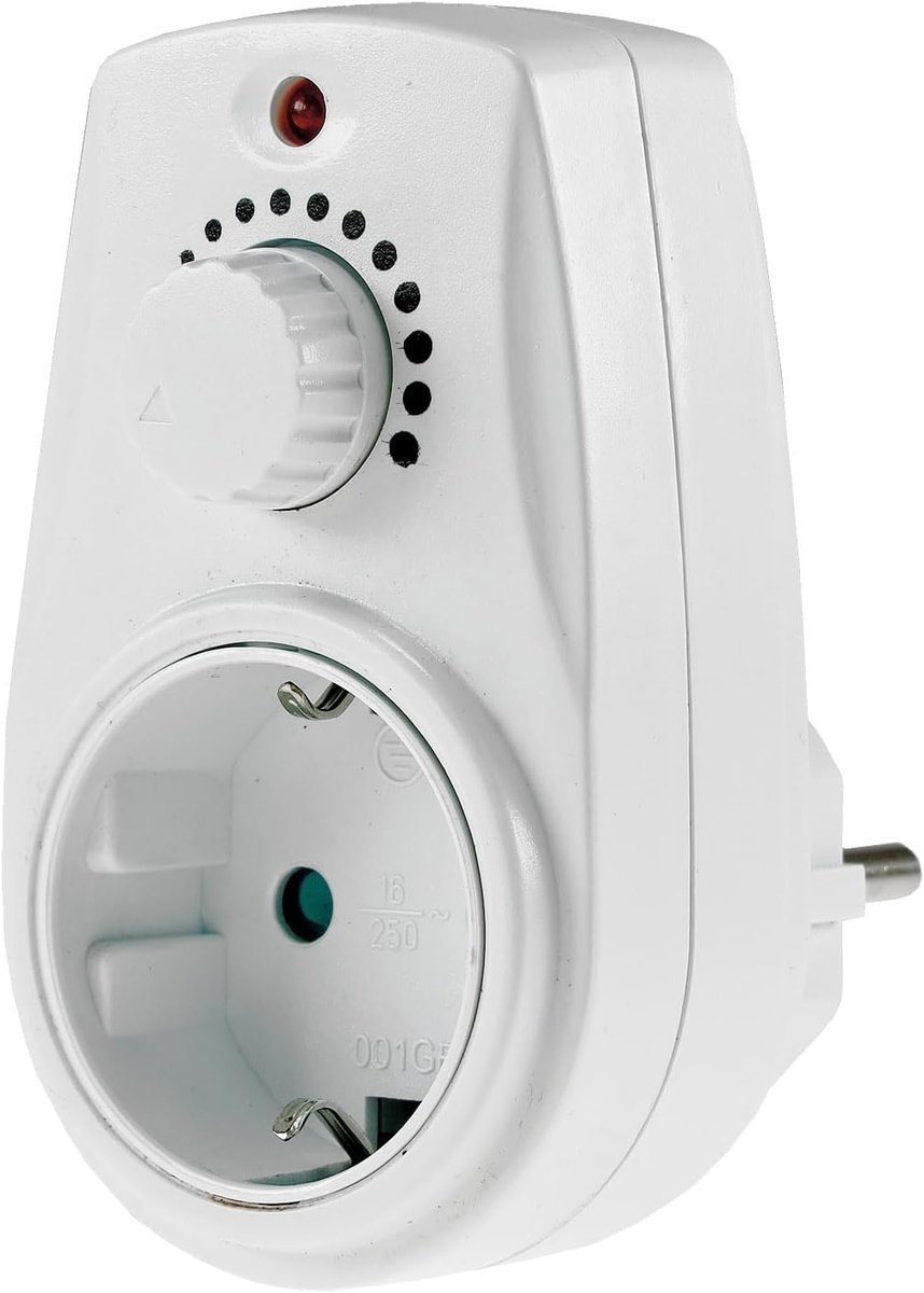 Socket dimmer - 20-280W - stepless helderheidsregeling - eenvoudig te installeren - ShopVlot