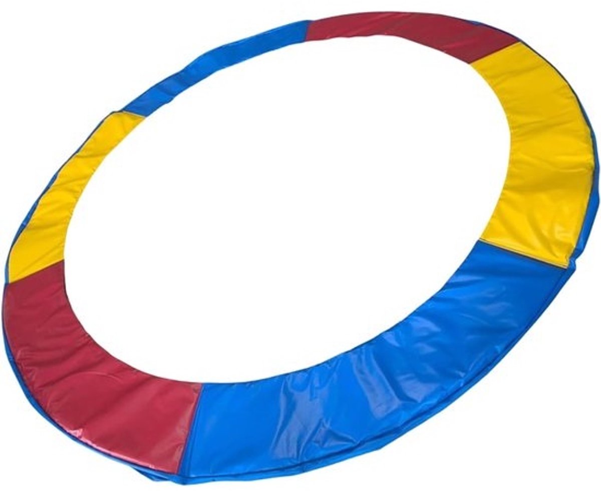 Trampoline veerhoes - beschermhoes mat - veiligheid - waterdicht stofvrij - 9.84 inch breed - kleurrijk
