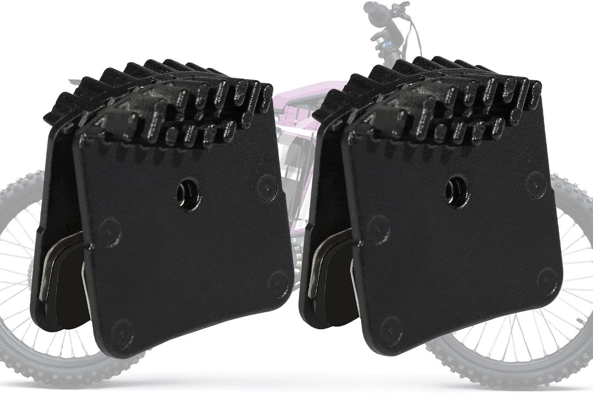 Discremmen voor elektrische off-road motor - 2 stuks - metalen remblokken - lange levensduur - ShopVlot