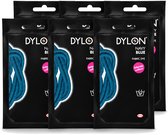 6 x DYLON – Textielverf Handwas – Navy Blue – 50 g - Voordeelverpakking - 6 stuks