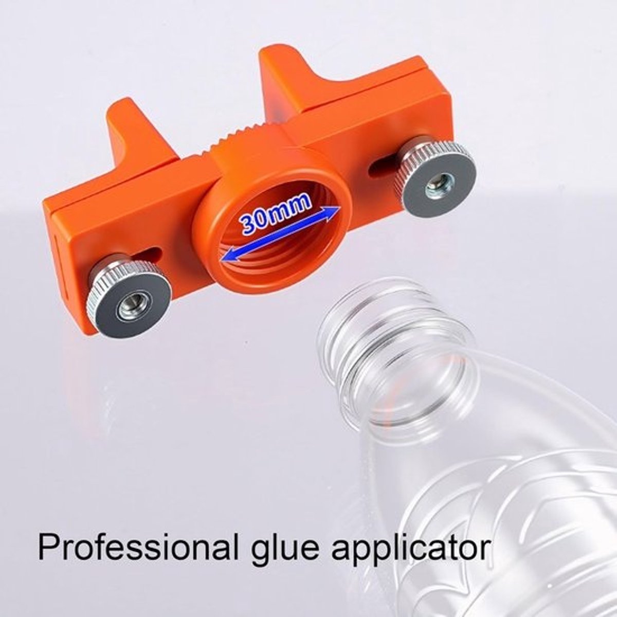 Lijmapplicator voor houtbewerking - Handmatige lijmstrooier - Voor meubelrandprojecten - Verstelbare breedte 10-30 mm - Ergonomische greep