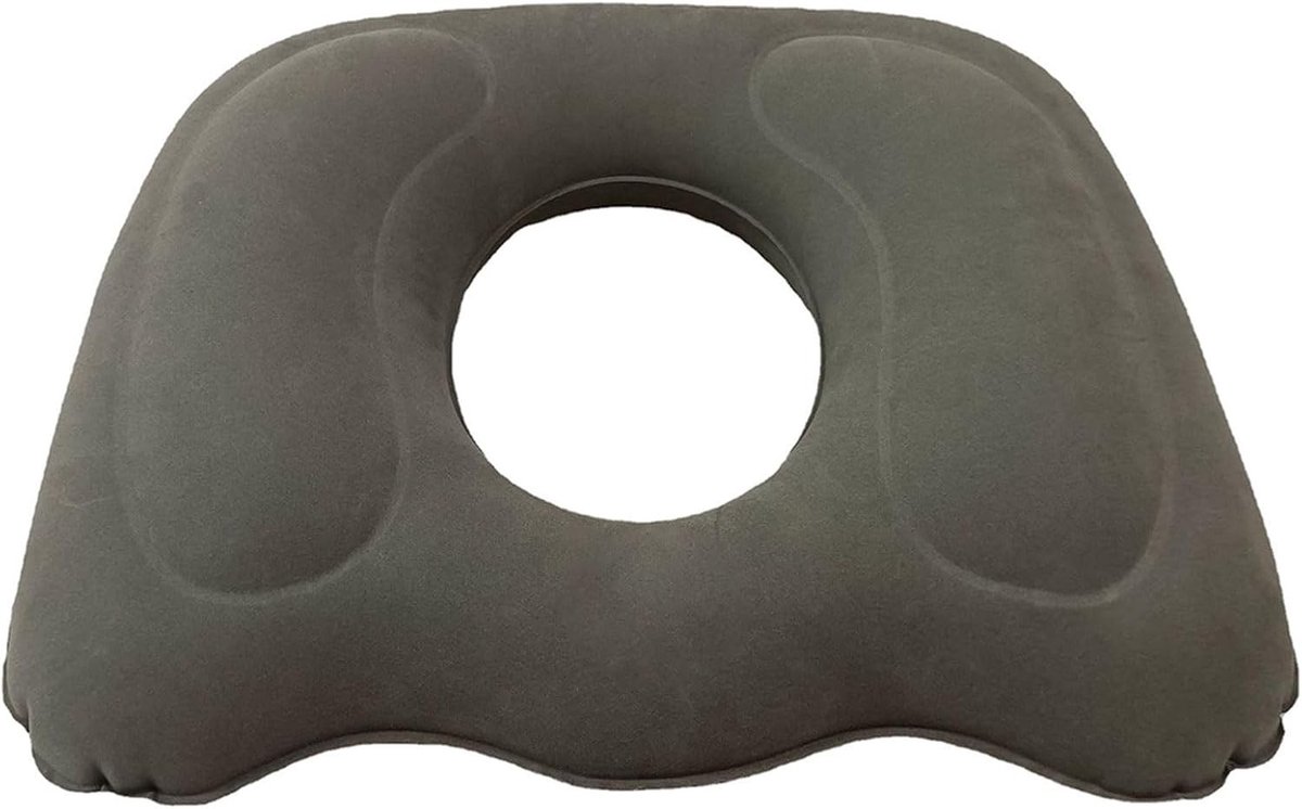 Orthopedisch Donut Kussen voor Coccyx Verlichting, Prostaat, Sciatica en Zitten, Ideaal voor Thuis, Kantoor en Auto, Groen
