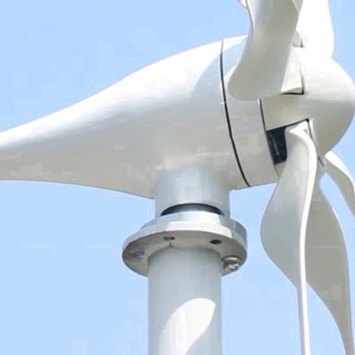 Windturbine - Windmolen - Windturbine Generator - Windenergie - Horizontale As - 3000W - 48V - Met MPPT Hybride Controller - 6 Messen - Stille en Efficiënte Energieoplossing - voor Thuisgebruik