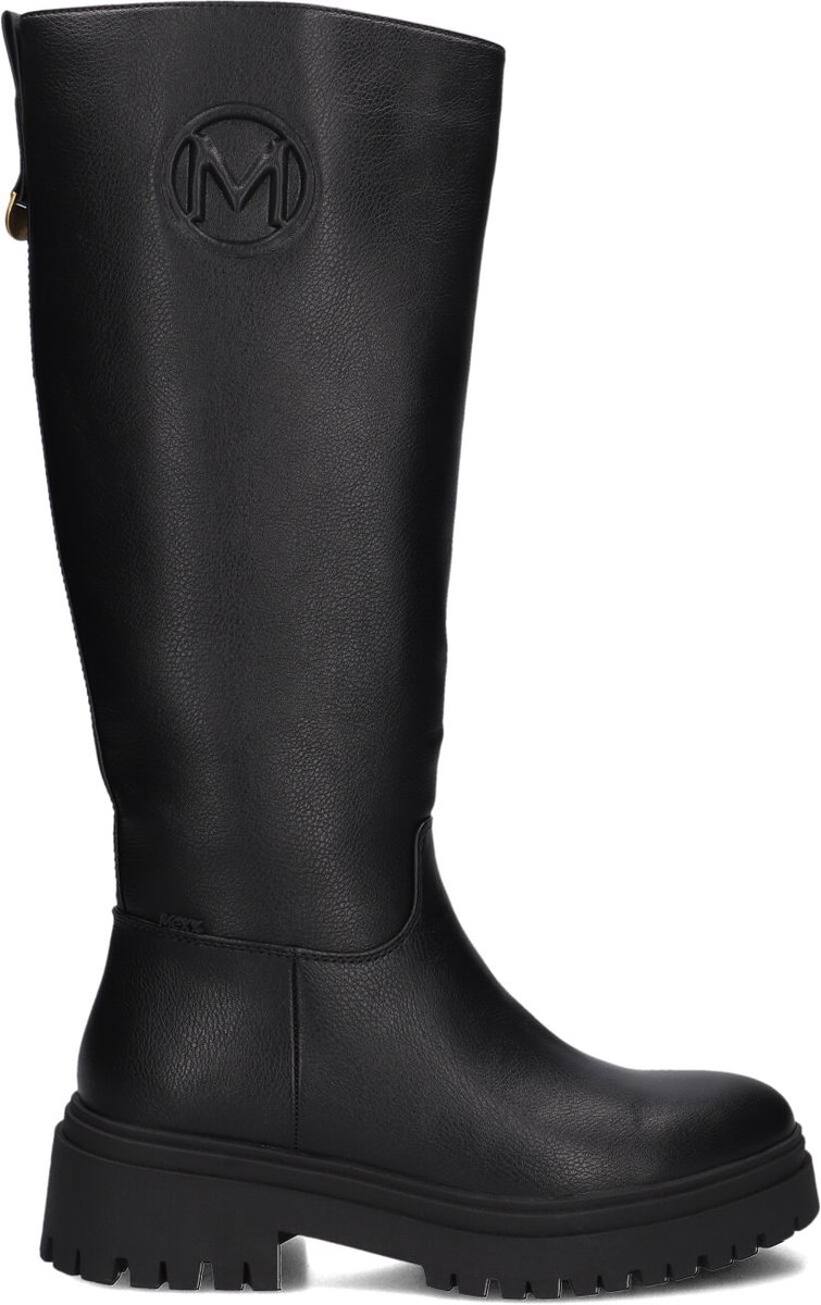 Mexx Maiana Keto Laarzen - Leatherlook - Dames - Zwart - Maat 38