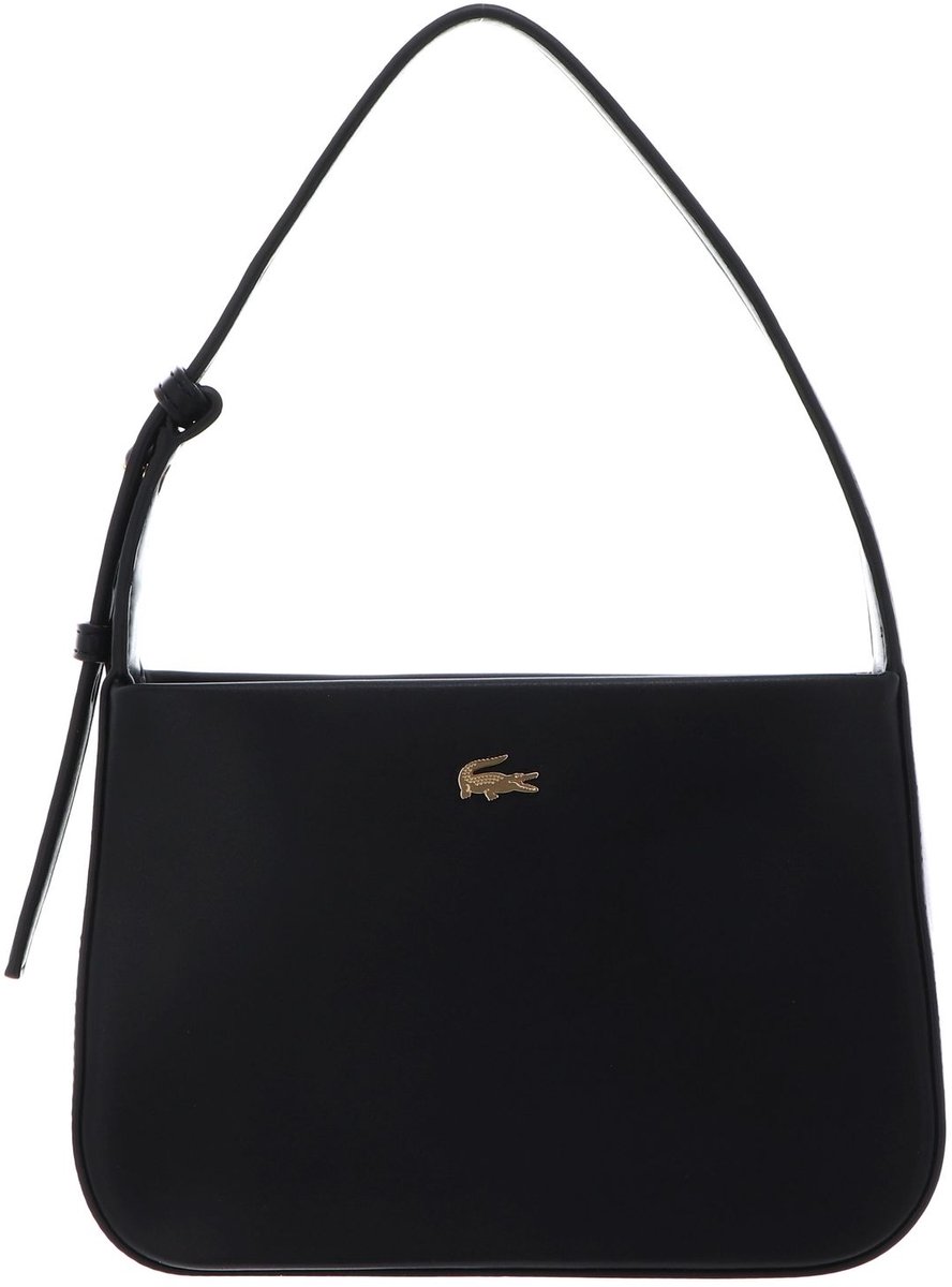 LACOSTE schoudertas Hobo Bag Noir zwart