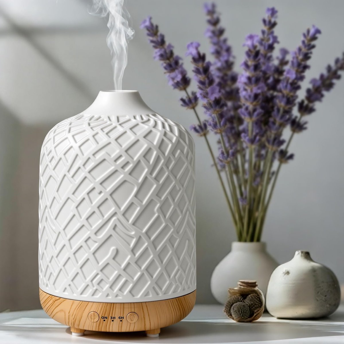 Elzusha - Aroma Diffuser met 250 ml Capaciteit