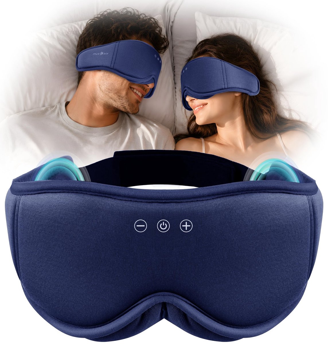 Elzusha - Slaapmasker Hoofdtelefoon - Bamboe