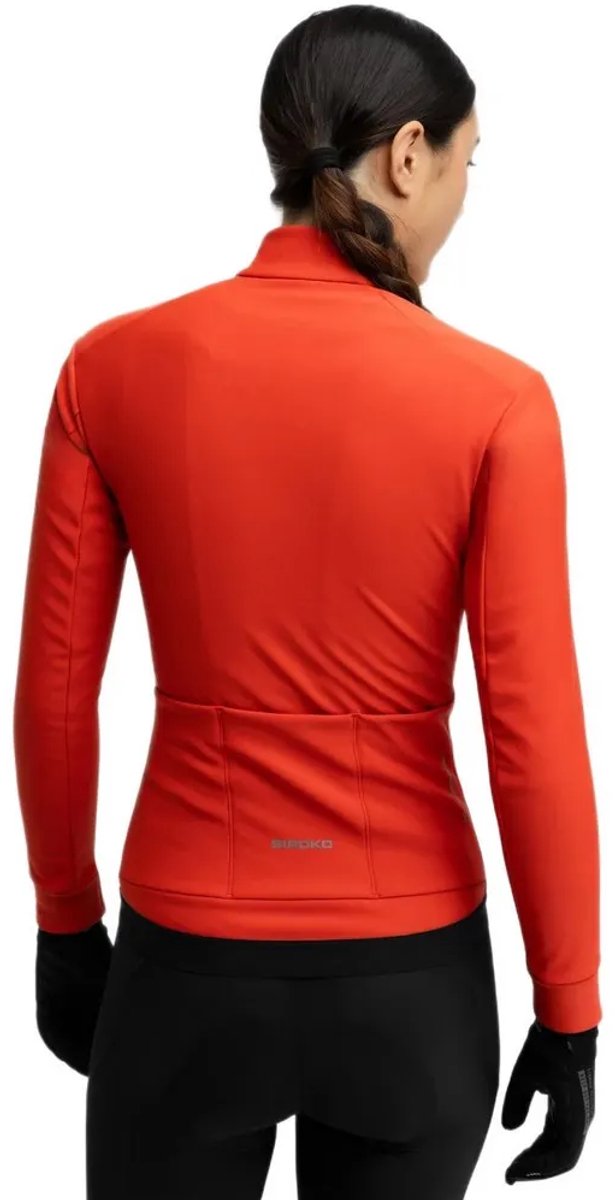 Siroko J1 Plange Jas Oranje XS Vrouw
