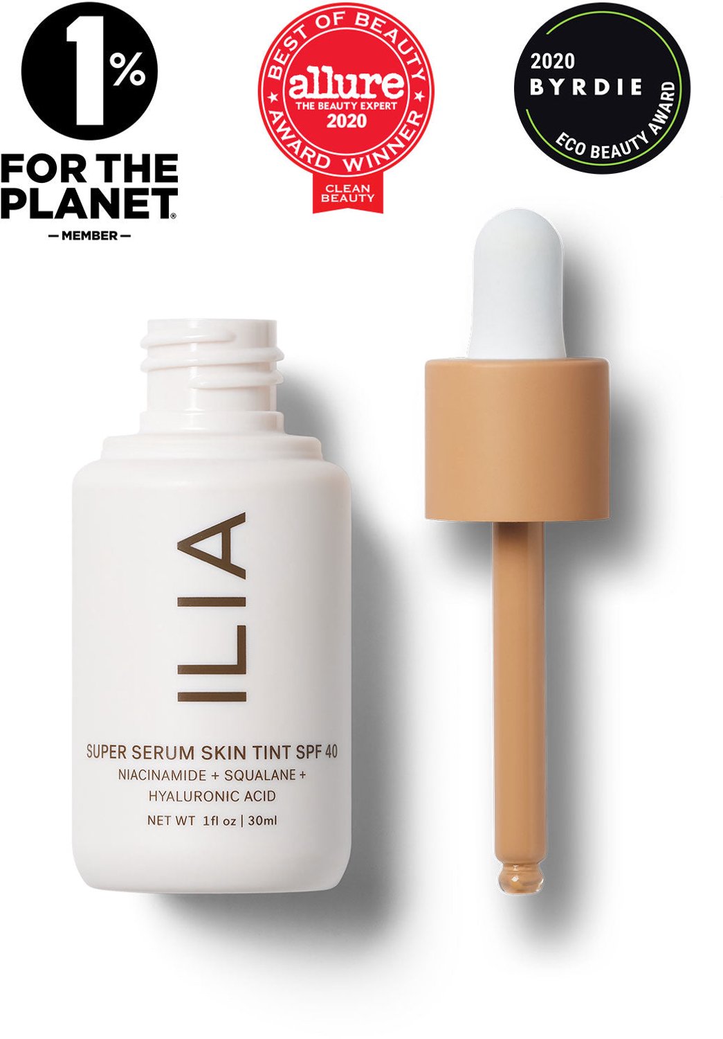 ILIA - Super Serum Skin Tint SPF 30 - Getinte serum-foundation - Paloma ST9 - 30 ml