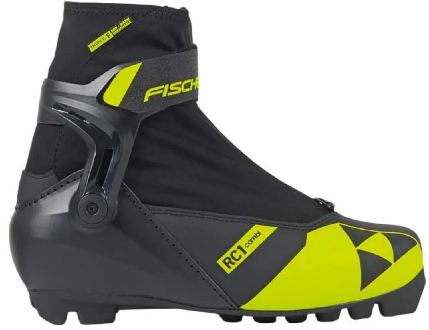 Fischer Rc1 Combi Junior Langlaufschoenen 20.5 Kinderen Zwart