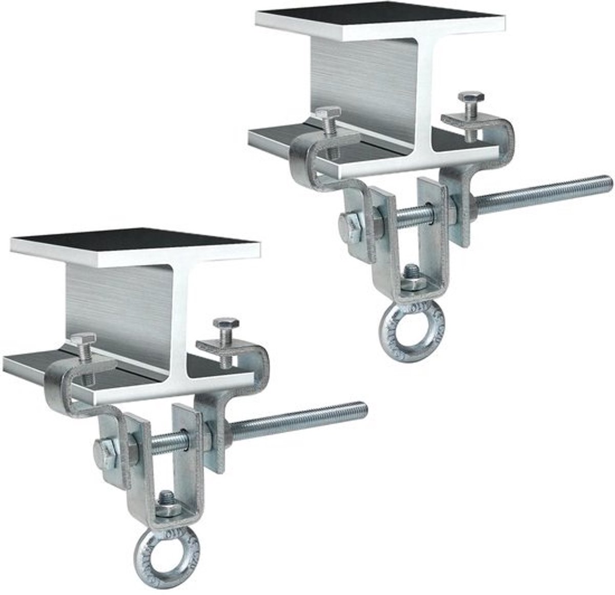 Ophanghaak voor bokszakken - stalen balkhanger - instelbaar 63 mm tot 220 mm - 204 kg