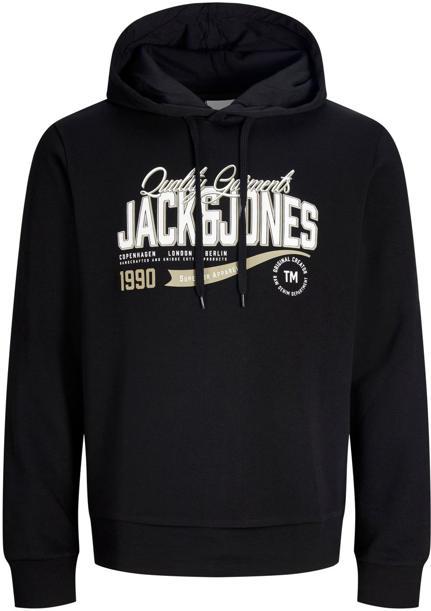 Jack & Jones Plus Hoodie Plus Size Logo Hoodie