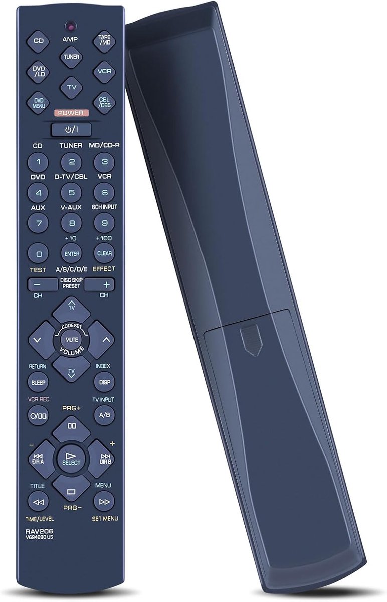 Remote control RAV206 for Yamaha AV receiver HTR-5140 HTR-5140RDS X-V520 RX-V420 RX-V420RDS HTR-5440 HTR-5440RDS - ShopVlot