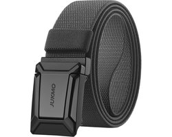 JUKMO Stretch Tactical Belt for Men, Military Work Rigger Hiking 1.5" Elastic Nylon Web Ratchet Quick Release Belt - ShopVlot