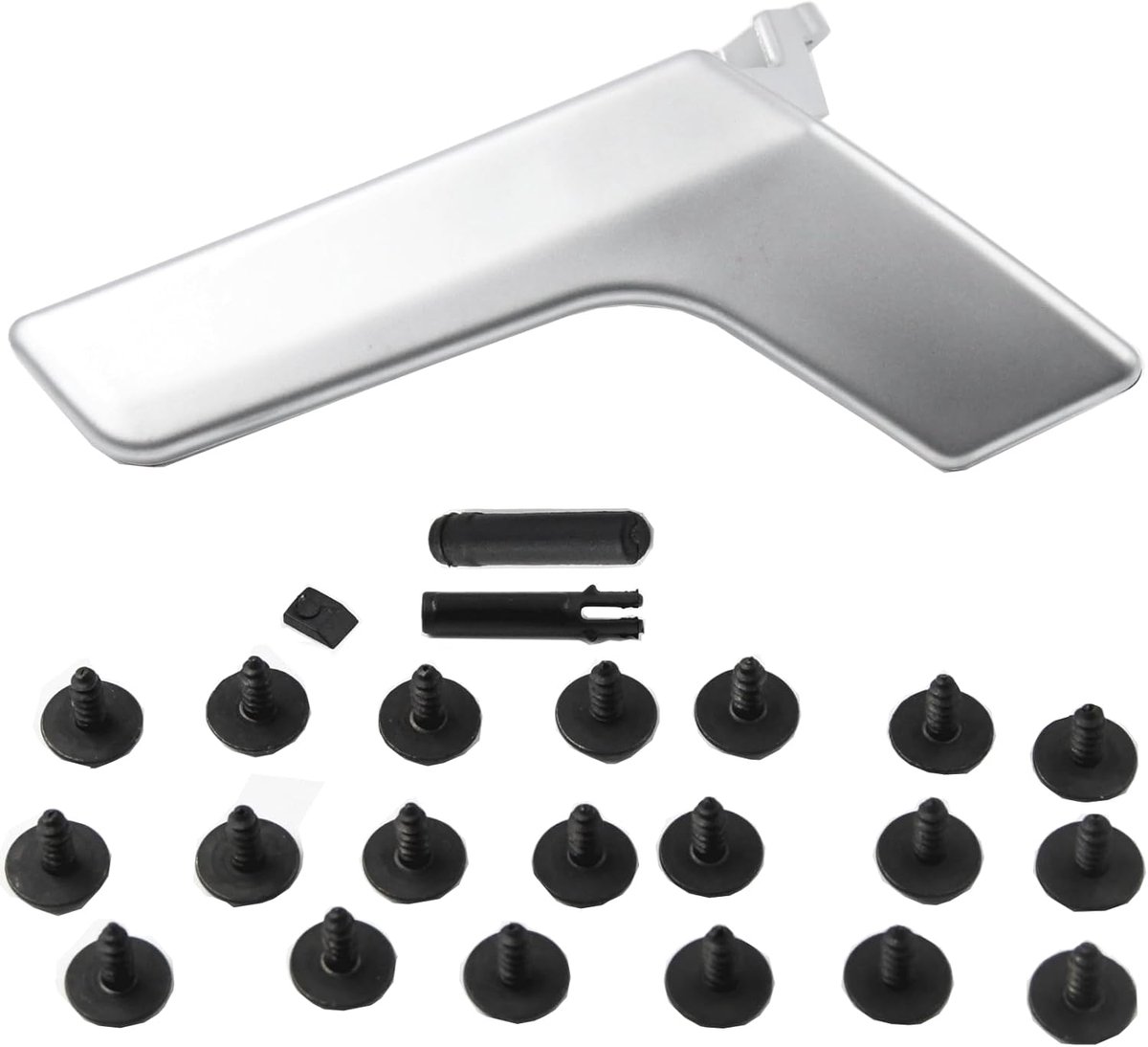 Interior Door Handle Left 047201171, 2047201763, Front Seat Rear Seat Interior Handle Matt Silver Compatible with - ShopVlot