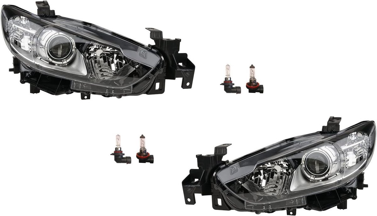 Koplampen Halogeen geschikt voor Mazda 6 GJ GL 12-15 met HHB3 Set Links Rechts
