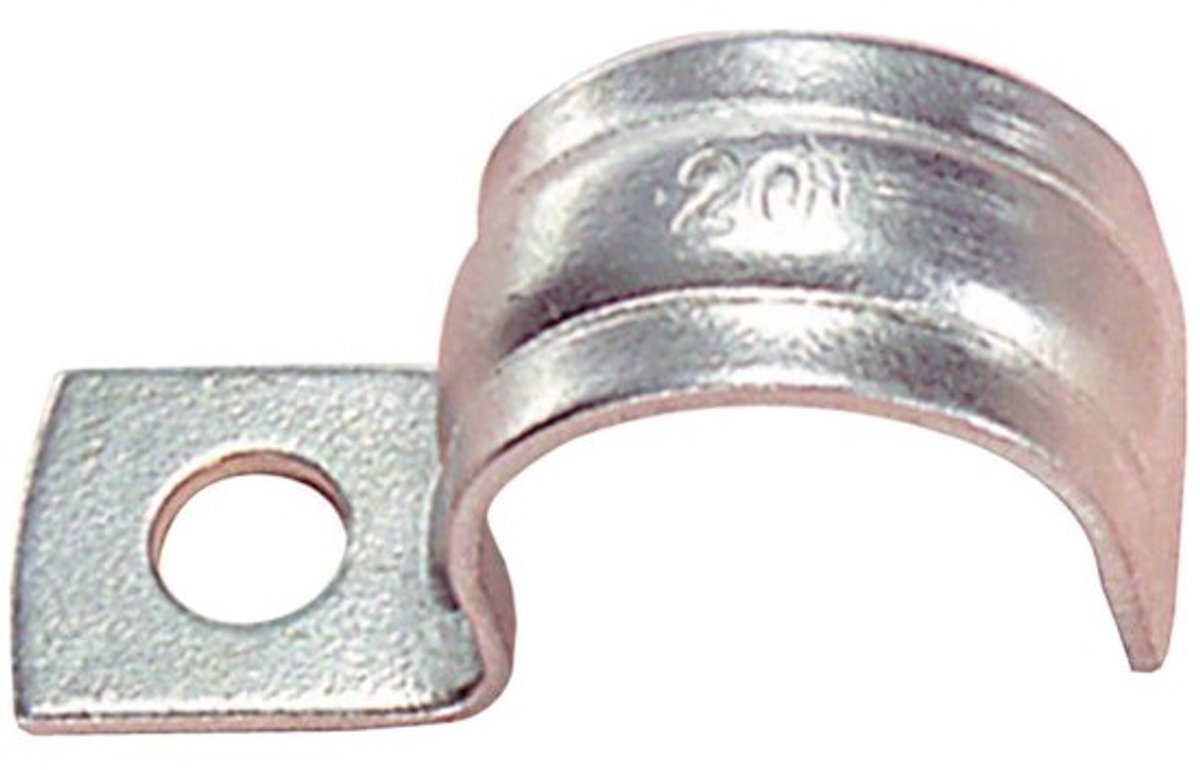 Metalen nietjes - Krammen - Voor het vastzetten van documenten - 1 poot - 20 mm - Meerkleurig