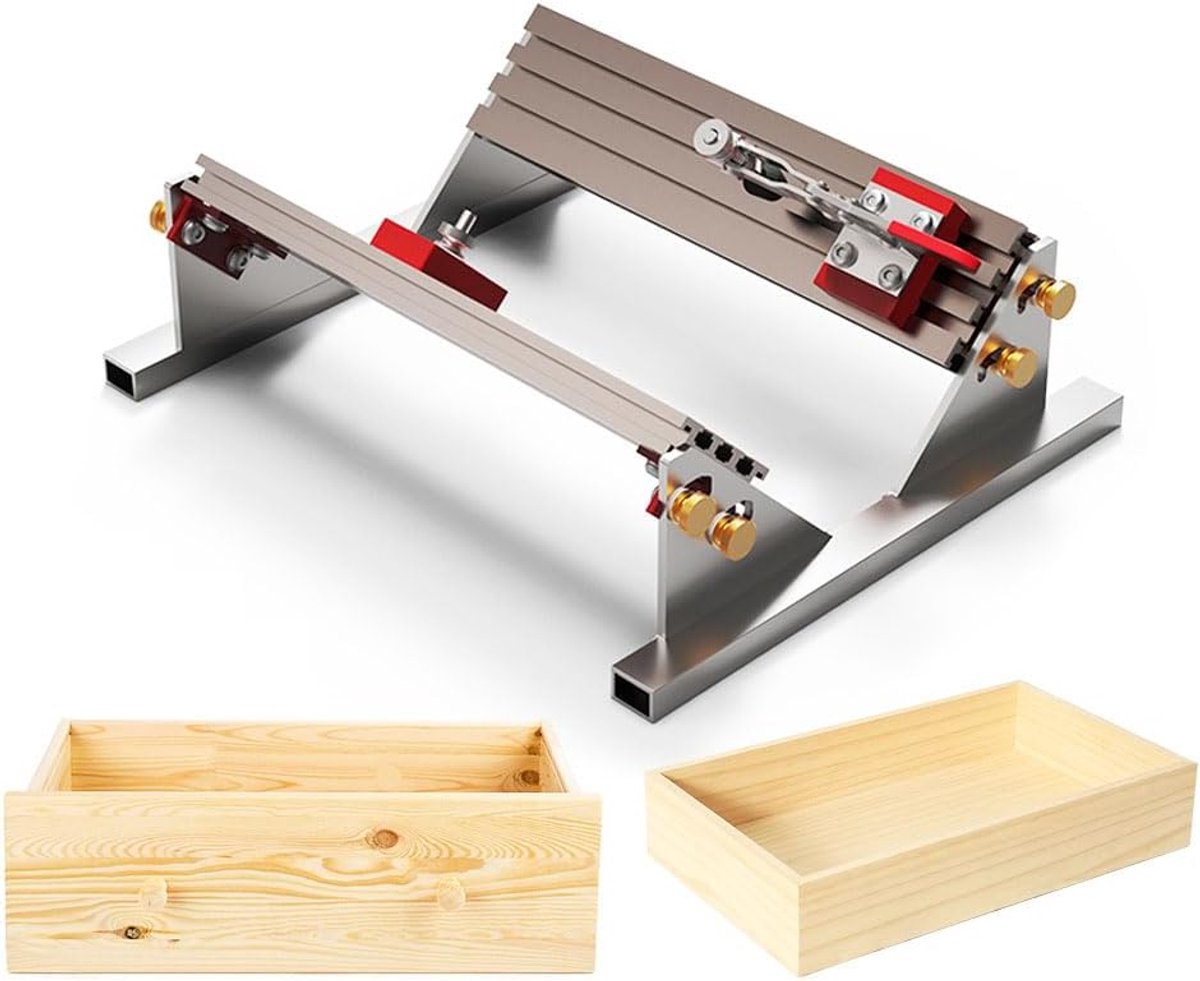 Positioneerder voor schuifladen - verstelbare geleiding - aluminiumlegering - minimaliseert wrijving - ShopVlot